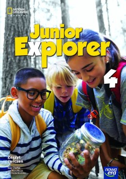 Język angielski junior explorer NEON zeszyt ćwiczeń dla klasy 4 szkoły podstawowej EDYCJA 2023-2025