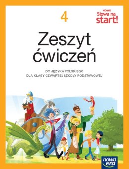 Język polski słowa na start! NEON zeszyt ćwiczeń dla klasy 4 szkoły podstawowej EDYCJA 2023-2025