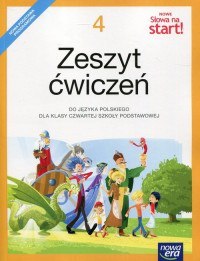 Język polski słowa na start! zeszyt ćwiczeń dla klasy 4 szkoły podstawowej 62805