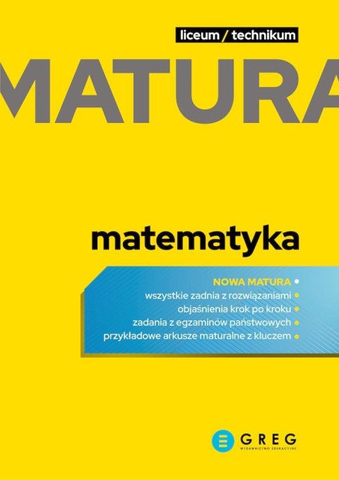 Matematyka. Matura. Poziom podstawowy. Repetytorium maturalne wyd. 2022