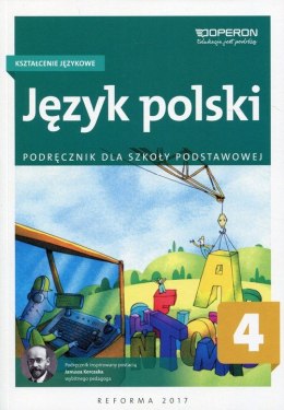 Język polski podręcznik kształcenie językowe dla klasy 4 szkoły podstawowej