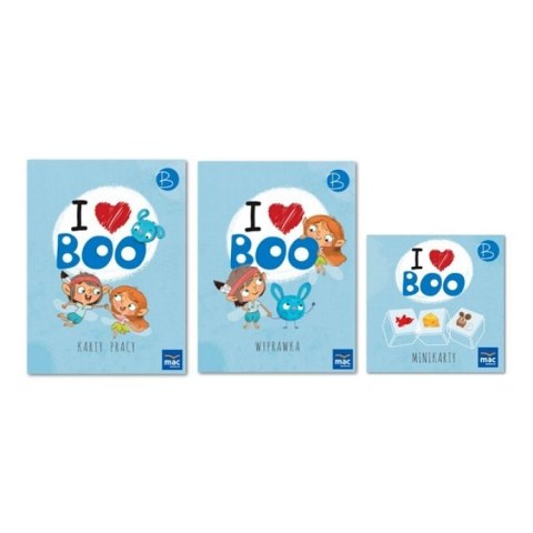Pakiet I love Boo Język angielski poziom B Pięciolatki