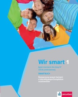 Wir smart 1 klasa 4 Smartbuch + kod dostępu do podręcznika i ćwiczeń interaktywnych