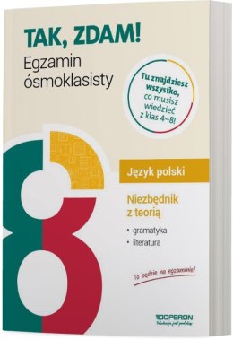 Język polski Niezbędnik z teorią Egzamin ósmoklasisty 2024