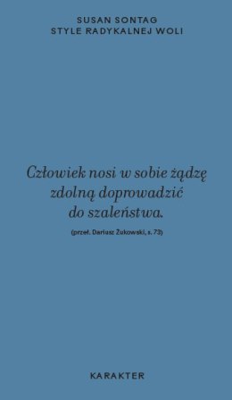 Style radykalnej woli wyd. 2