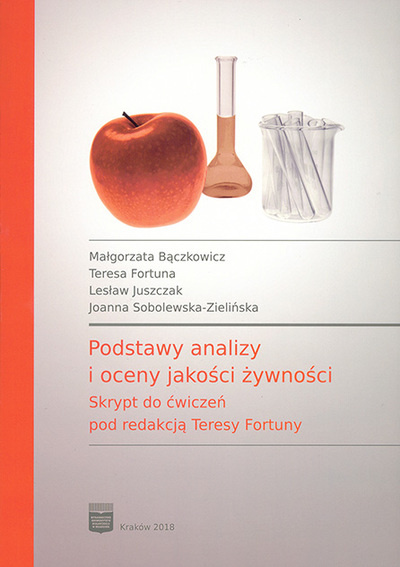 Podstawy analizy i oceny jakości żywności. Skrypt do ćwiczeń