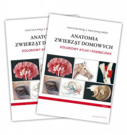 Anatomia zwierząt domowych. Kolorowy atlas i podręcznik. Wydanie IV