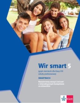 Wir smart 5 (klasa VIII Smartbuch + kod dostępu do podręcznika i ćwiczeń interaktywnych [Nowe wydanie 2021]