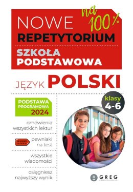 Język polski. Nowe Repetytorium. Szkoła podstawowa. Klasa 4-6 wyd. 2025