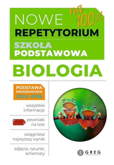 Biologia. Nowe Repetytorium. Szkoła podstawowa wyd.2025