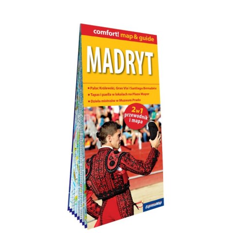 Madryt map&guide PL laminat 2023
