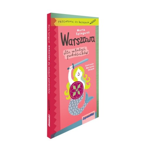 Warszawa dla młodych podróżników przewodnik do bazgrania 2024