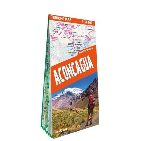 Aconcagua trekking map 1:50 000 laminat