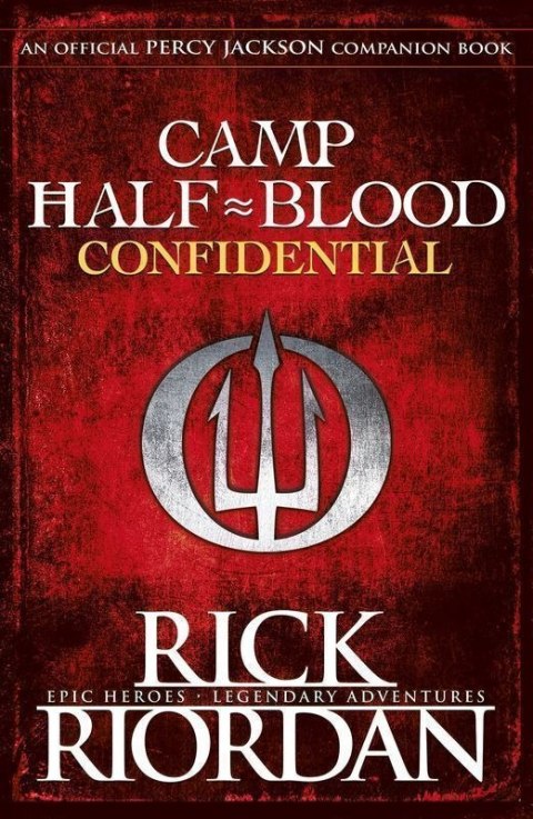 Camp half-blood confidential. Percy Jackson and the Olympians wer. angielska