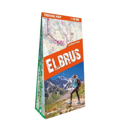 Elbrus trekking map 1:50 000 laminat 2018