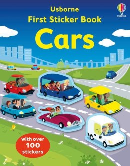 First Sticker Book Cars wer. angielska