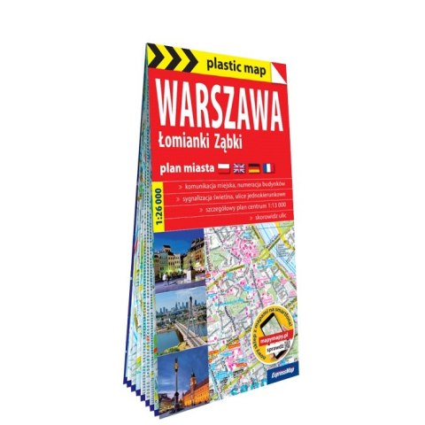 Warszawa Łomianki Ząbki1:26 000 foliowana 2023