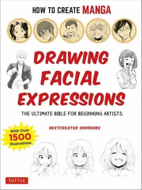 How To Create Manga Drawing Facial Expressiens wer. angielska