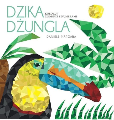 Dzika dżungla. Koloruj zgodnie z numerami