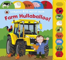 Farm Hullabaloo! Ladybird Big Noisy Book wer. angielska
