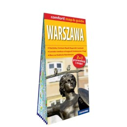 Warszawa map&guide laminat 2025