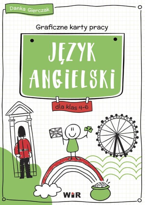 Język angielski graficzne karty pracy dla klas 4-6