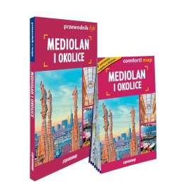 Mediolan i okolice light przewodnik + mapa