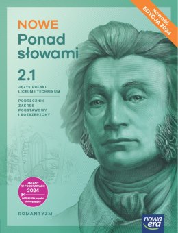 Nowa Ponad słowami Język Polski podręcznik 2 liceum i technikum zakres podstawowy i rozszerzony część 1 EDYCJA 2025