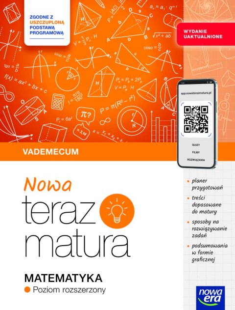 Teraz matura 2025/2026 Matematyka Vademecum zakres rozszerzony