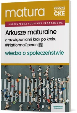 Matura 2026 Wiedza o społeczeństwie Arkusze maturalne Zakres rozszerzony