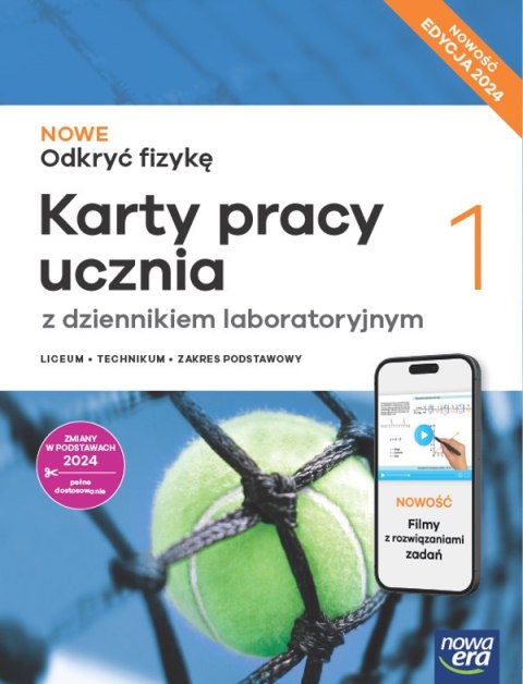 Nowa Fizyka Odkryć fizykę karty pracy 1 liceum i technikum zakres podstawowy EDYCJA 2025