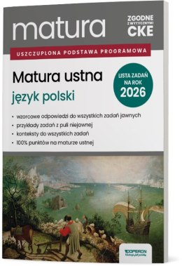 Matura 2026 Język polski Matura ustna