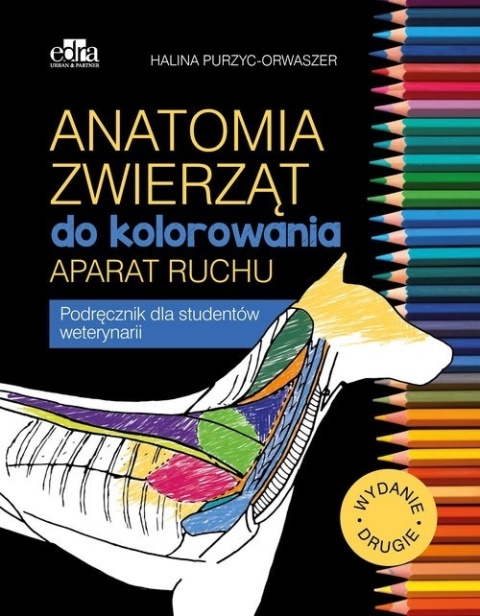 Anatomia zwierząt do kolorowania. Aparat ruchu