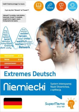 Extremes Deutsch. Niemiecki. System Intensywnej Nauki Słownictwa, z aplikacją