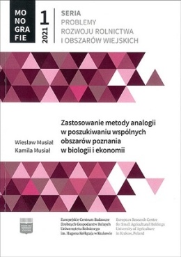 Zastosowanie metody analogii w poszukiwaniu wspólnych obszarów poznania w biologii i ekonomii