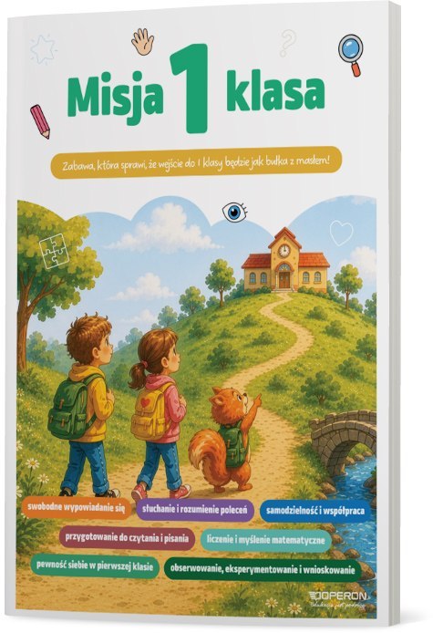 Misja 1 klasa Zabawa, która sprawi, że wejście do I klasy będzie jak bułka z masłem!