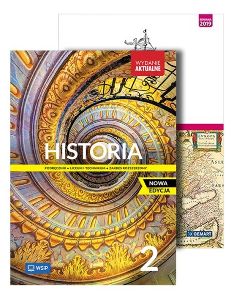 PAKIET Historia. Podręcznik. Atlas. Liceum i technikum. Klasa 2. Zakres rozszerzony. Nowa edycja. Zestaw dla ucznia