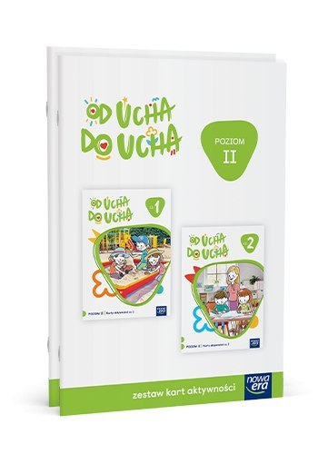 Pakiet Wychowanie przedszkolne OD UCHA DO UCHA 4-latki Poziom 2 Zestaw kart aktywności