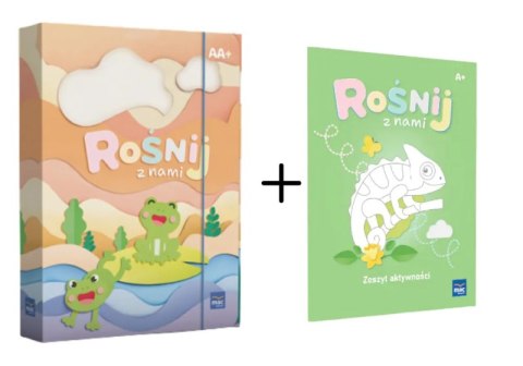 Superpakiet Rośnij z nami. Poziom A i A+. Pakiet + Zeszyt grafomotoryczny poziom A+