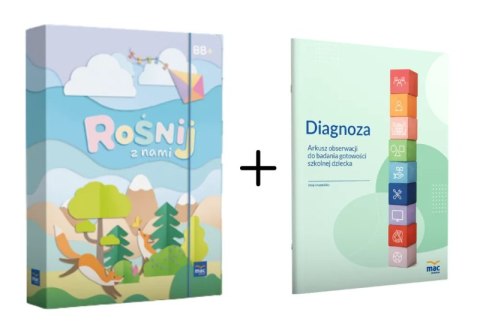 Superpakiet Rośnij z nami. Poziom B i B+. Pakiet + Diagnoza. Arkusz obserwacji do badania gotowości szkolnej dziecka