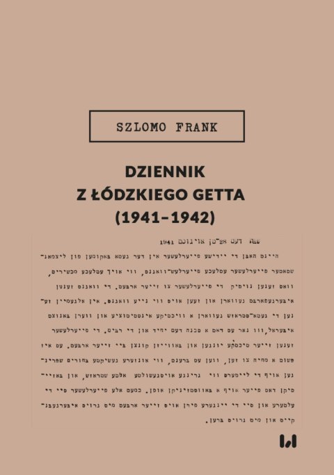 Dziennik z łódzkiego getta (1941-1942)