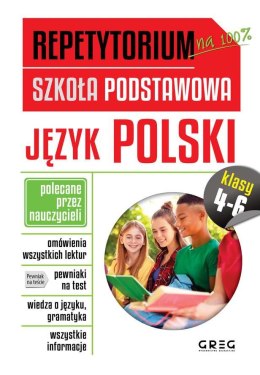Język polski. Repetytorium. Szkoła podstawowa. Klasa 4-6